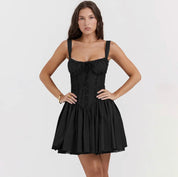 Tuscany Serenade Milkmaid Mini Dress