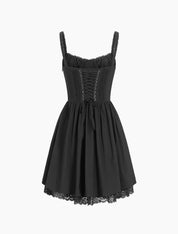 Tuscany Serenade Milkmaid Mini Dress