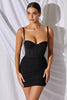 Load image into Gallery viewer, Sultry Allure Bodycon Corset Mini Dress