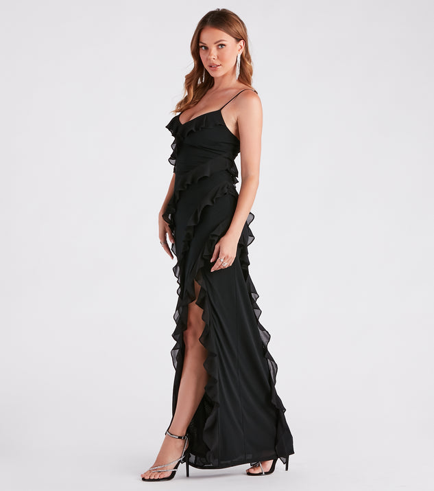 Lorelei Maxi Dress With Ruffles