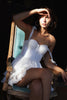Load image into Gallery viewer, Blooming Jasmine Ruffle Chiffon Mini Dress