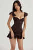 Load image into Gallery viewer, Anissa Satin Bodycon Corset Mini Dress