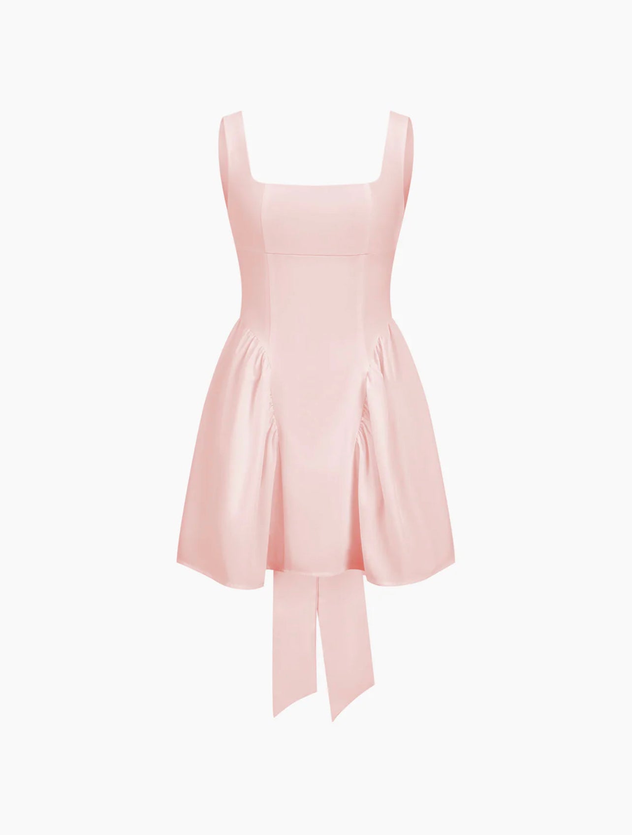 Lana Open Back Mini Dress with a Bow