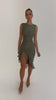 Load and play video in Gallery viewer, Mermaid Whispers Ruffled Ruched Hem Midi Dress
