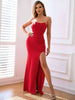 Load image into Gallery viewer, Seduction Corset Bodycon Split Maxi Dress