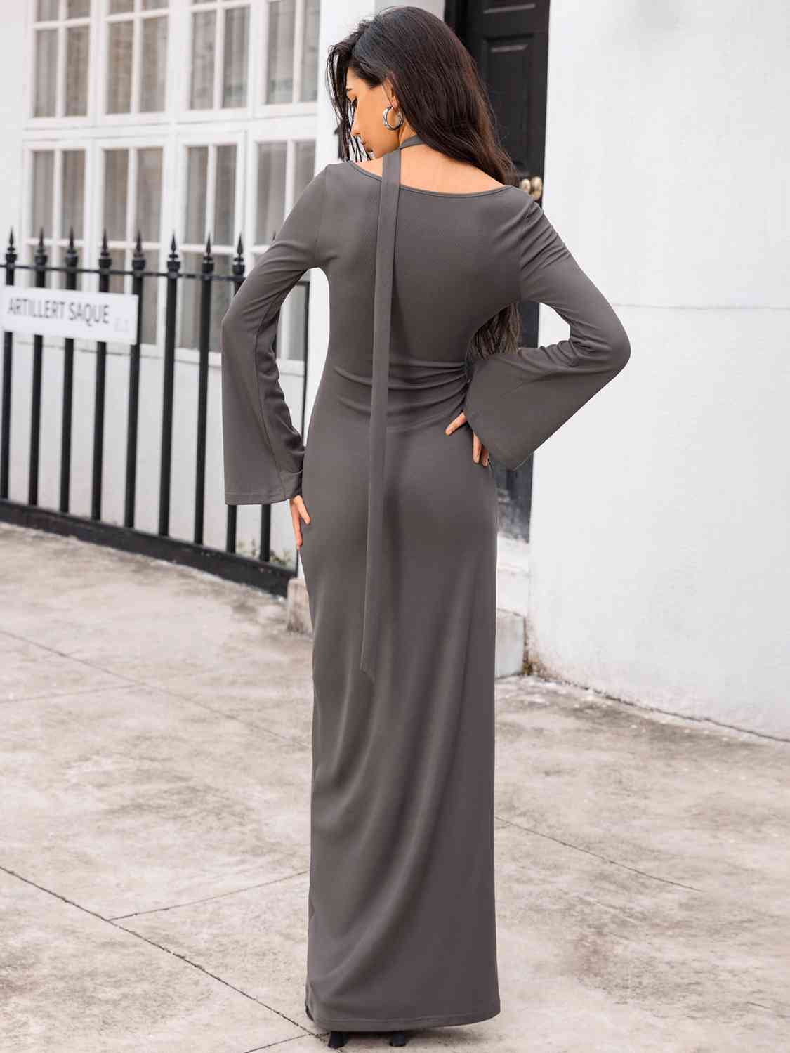 Trendsetter's Choice Maxi Bodycon Long Sleeve Dress