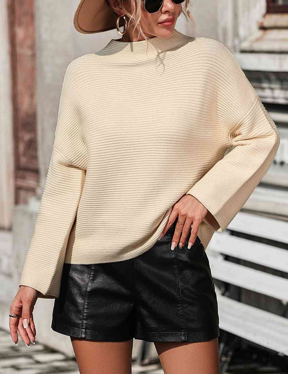 Trendsetter Knitted Pullover Sweater