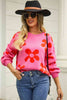 Blossom Dreams Floral Print Sweater