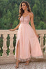 Twinkling Elegance Maxi Slit Glitter Dress with Tulle Hem