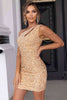 Load image into Gallery viewer, Glitter Gala Bodycon Mini Dress
