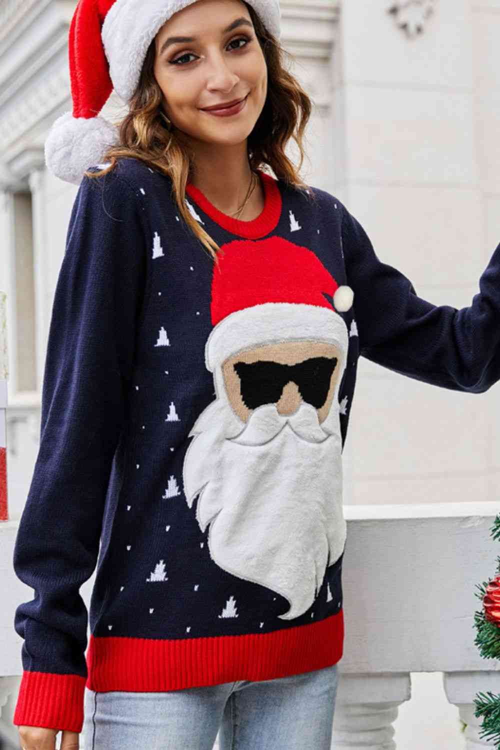 Cool Santa Vibes Christmas Sweater