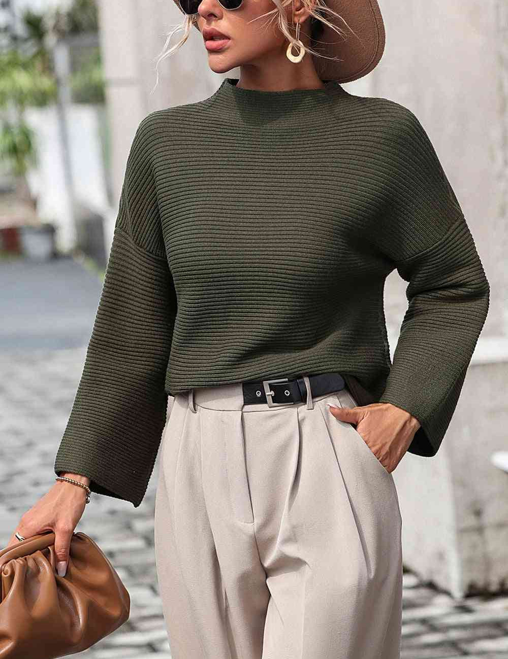 Trendsetter Knitted Pullover Sweater