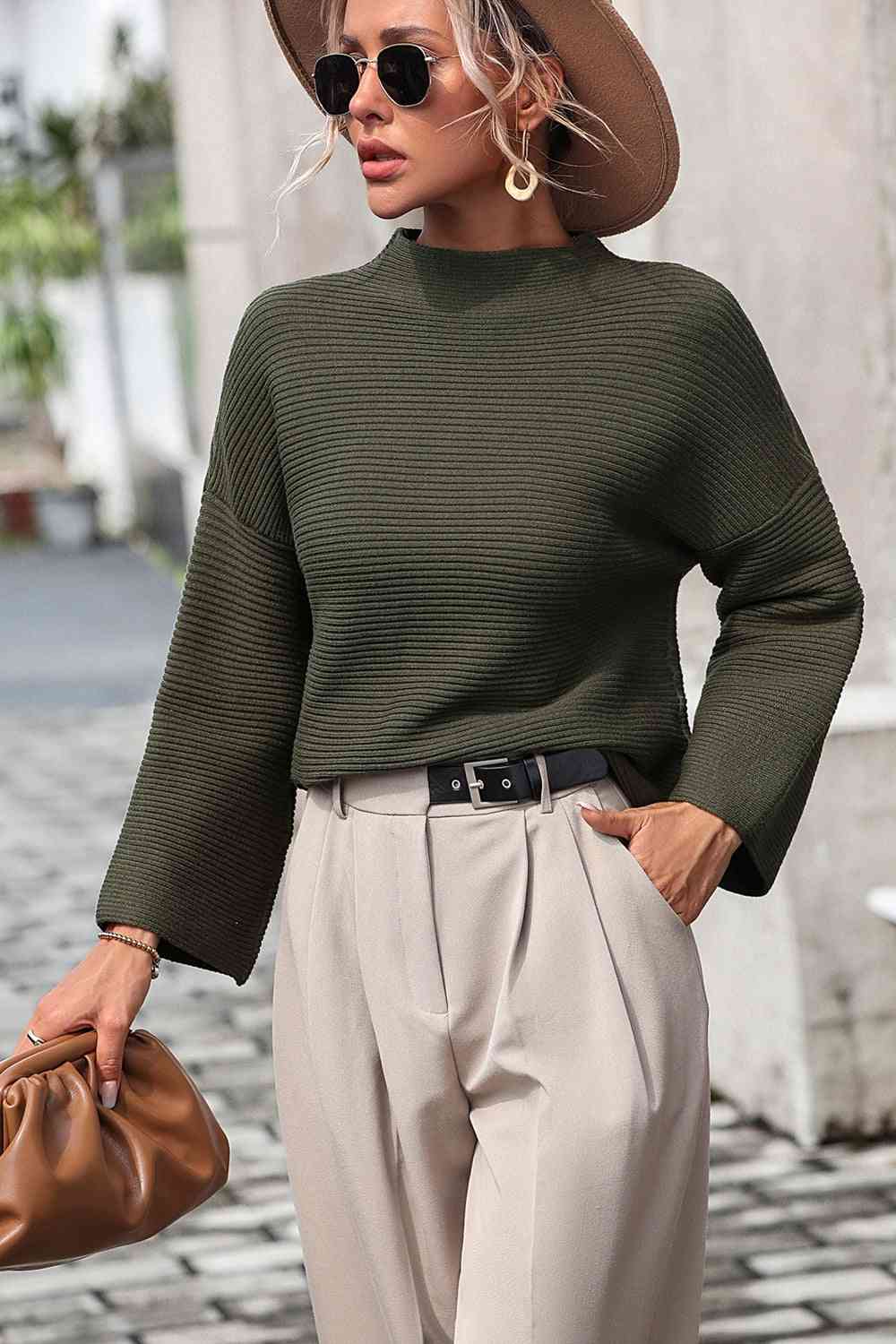 Trendsetter Knitted Pullover Sweater