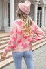 Love Notes Heart Pattern Sweater